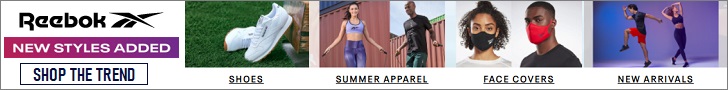 Shop your fitness apparel needs only at Reebok