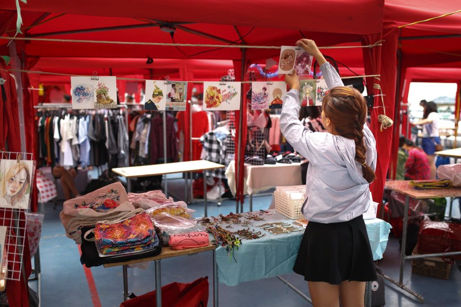 Sell Dresses at a Bazaar