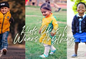 Kids likes to Wears Anything