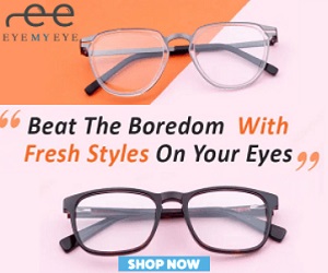 Grab your trendy eyewear only at EyeMyEye.com