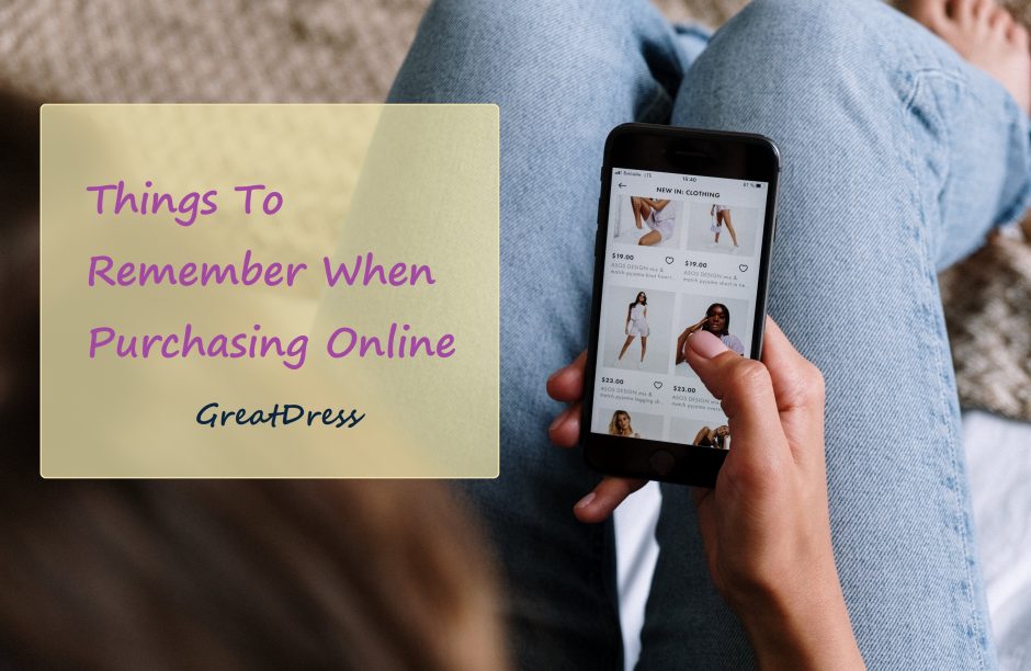 Things To Remember When Purchasing Online