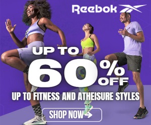 Shop for your look with Reebok footwear and apparel